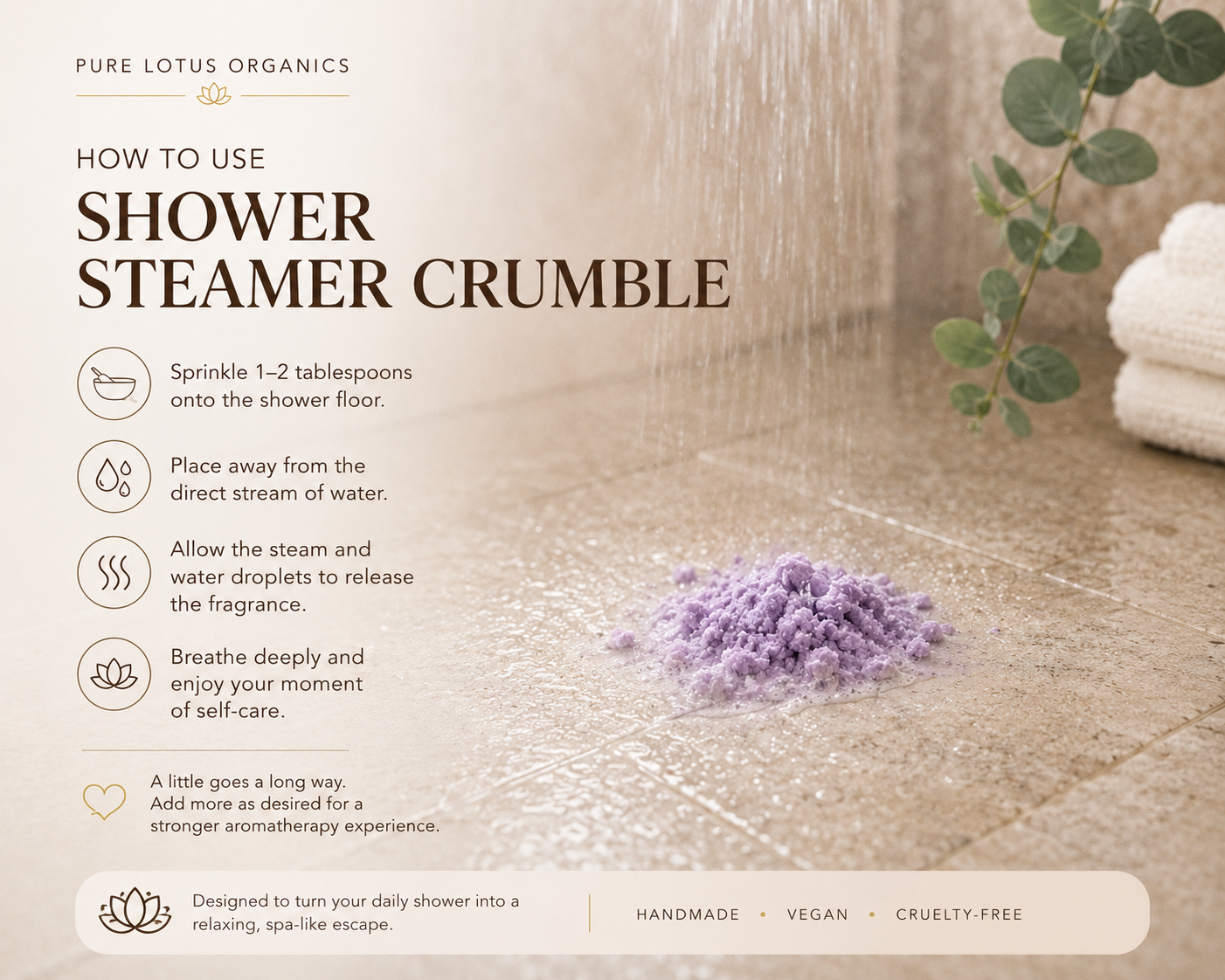 Shower Steamer Crumbles